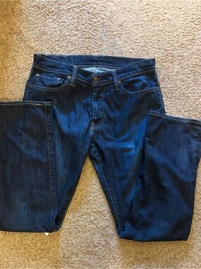 Levi's Straight Fit 514 Indigo Blue Jeans